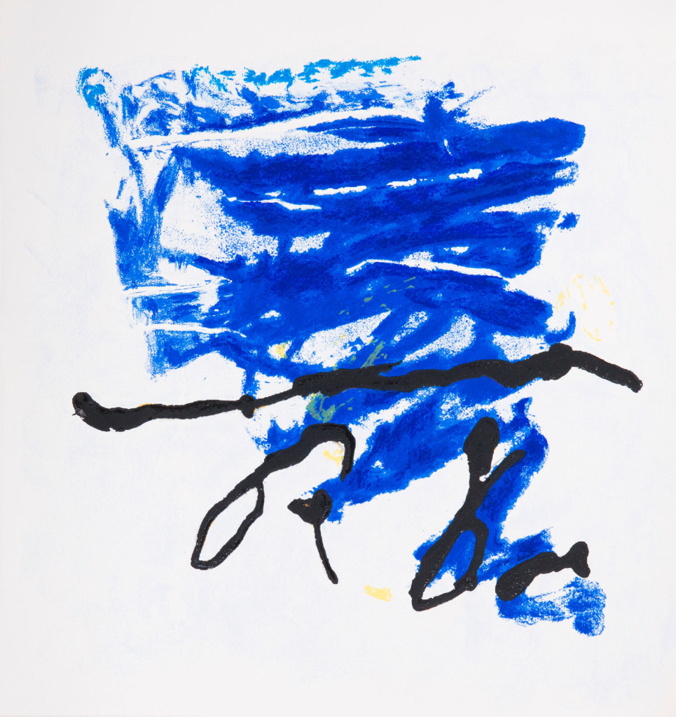 Emil Schumacher Grafik, Genesis Blatt 3, 1999