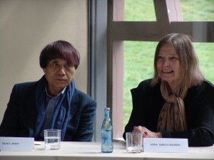 Anna Kubach Wilmsen mit Tadao Ando