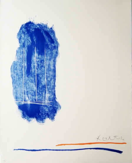 Robert Motherwell Grafik, Lines for St. Gallen, 1971