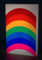 Otto Piene, Rainbow, Lichtobjekt, Acrylglas, 1974