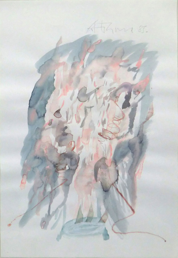 Gerhard Hoehme Malerei, Ohne Titel, 1985