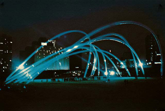 Otto Piene Grafik, Manned Helium Sculpture