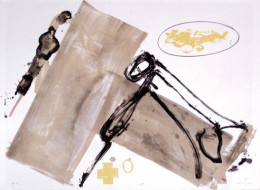 Antoni Tàpies Grafik, Suite Blatt 1, 1980