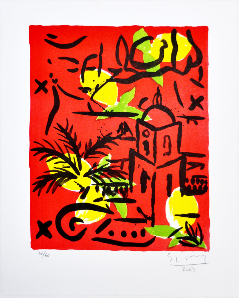 Stefan Szczesny Grafik, Zitronen, 2009