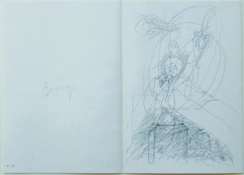 Joseph Beuys Grafik, Ohne Titel