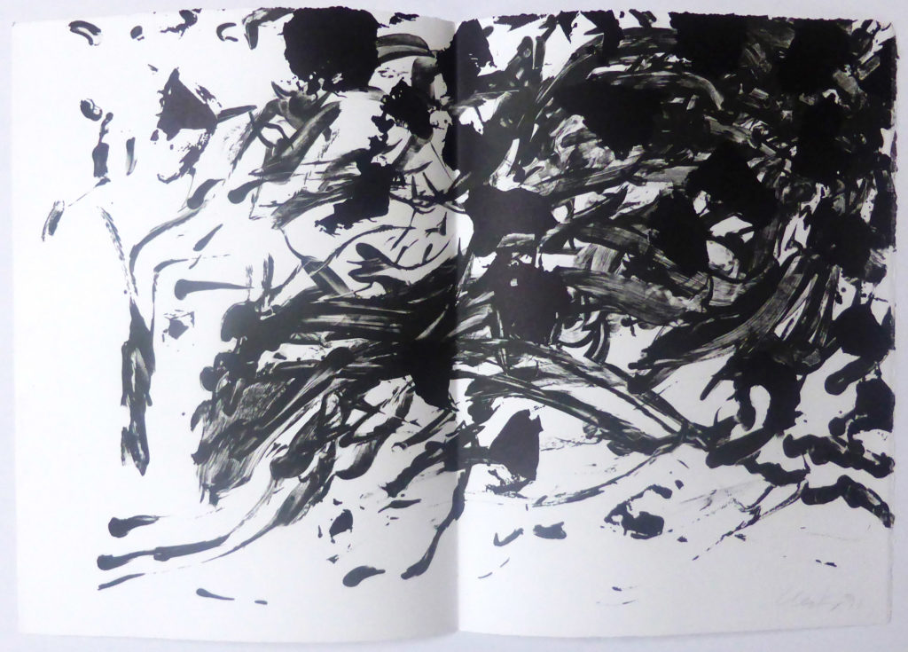 Günther Uecker Grafik, Ohne Titel, 1991