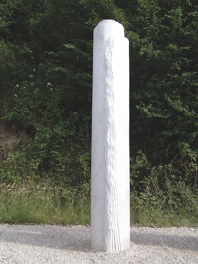 Kubach Wilmsen Skulptur, Buchsäule, 2002