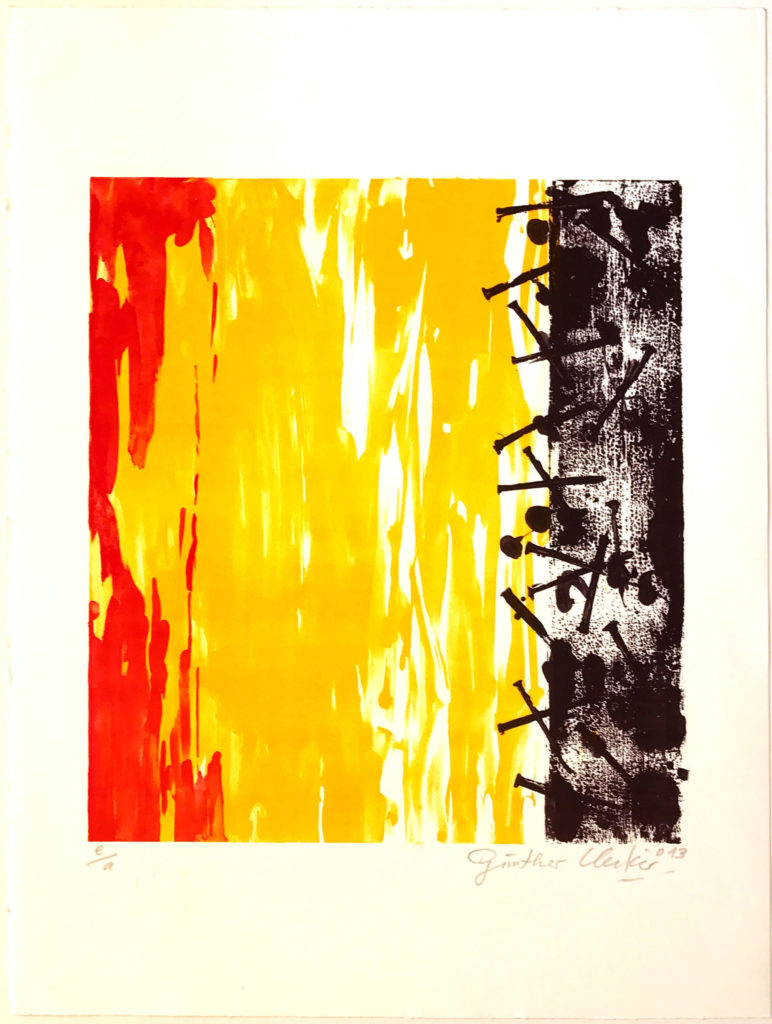 Günther Uecker Grafik, Baratella, 2013
