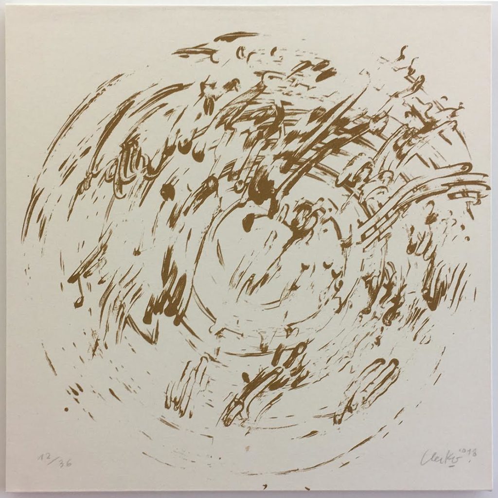 Günther Uecker - Im Kreis gehen - Ouroboros Nr. 11